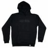 Federal Embroidered Hoodie - Black