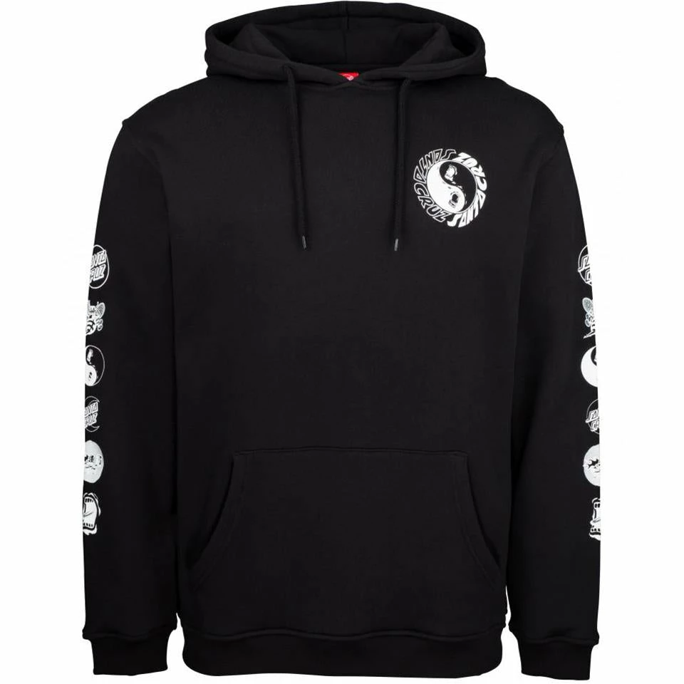 Santa Cruz Scream Ying Yang Hoodie - Black 3 Santa Cruz Scream Ying Yang Hoodie - Black