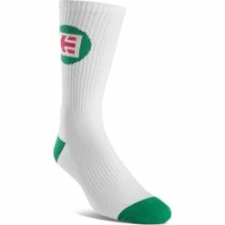 Etnies Rad Helltrack Sock - White