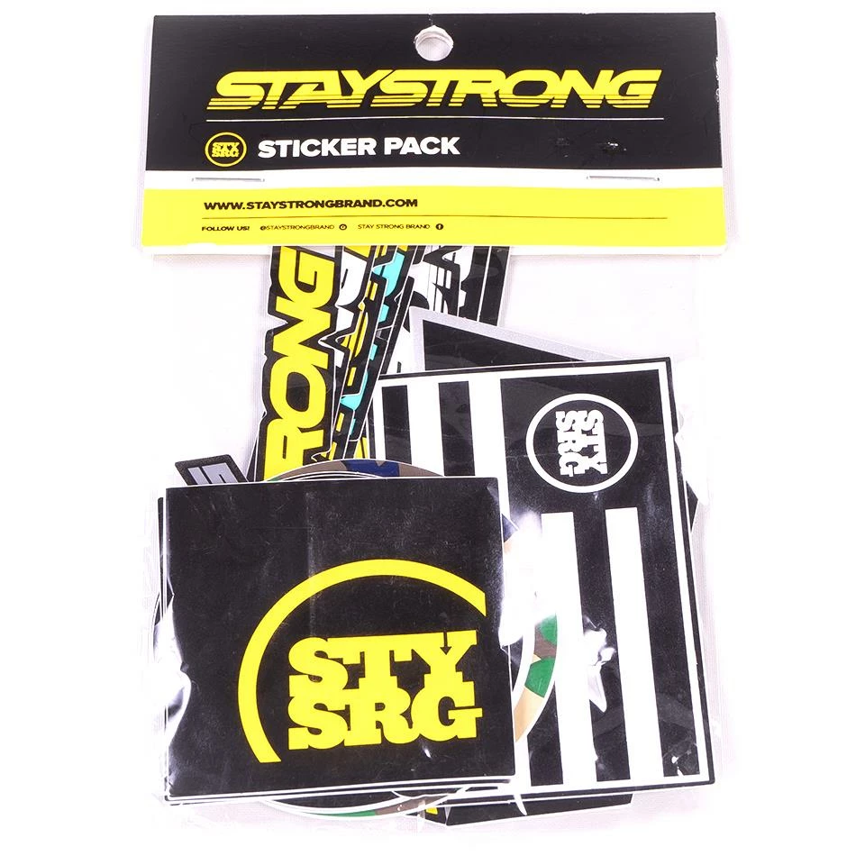 Stay Strong Race Sticker Pack 3 Stay Strong Race Sticker Pack