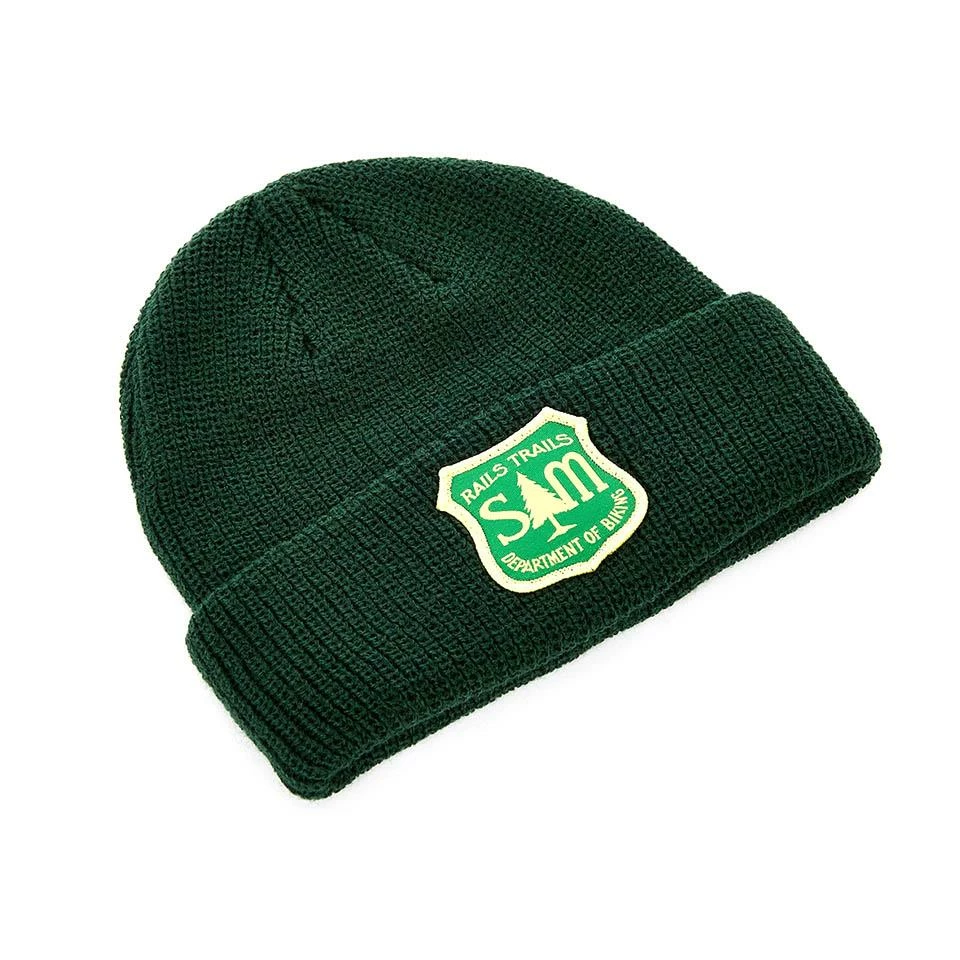 S&M Department Of Biking Beanie - Dark Green 3 S&M Department Of Biking Beanie - Dark Green