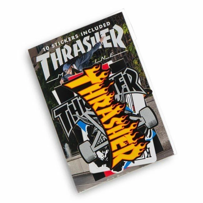Thrasher Sticker Pack 3 Thrasher Sticker Pack