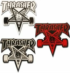 Thrasher Skate Goat Sticker -Bikes sale 1aec796f 8358 4a11 8094 8d45b32146ee
