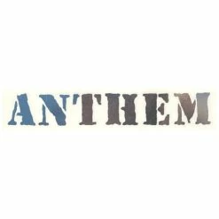 Anthem 2 Die Cut Sticker - Chrome
