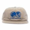 Doomed Globe 6 Panel Hat - Coffee