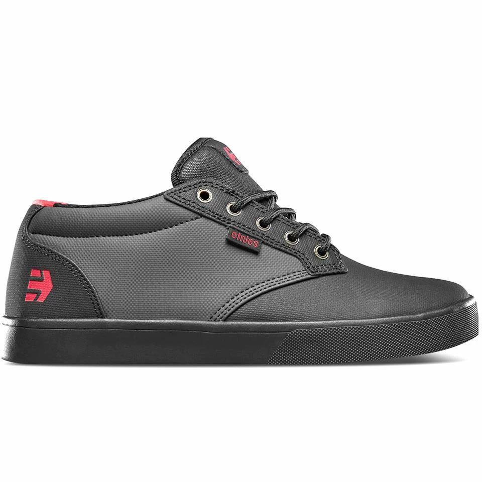 Etnies Jameson Mid Crank - Dark Grey/Black/ Red 3 Etnies Jameson Mid Crank - Dark Grey/Black/ Red