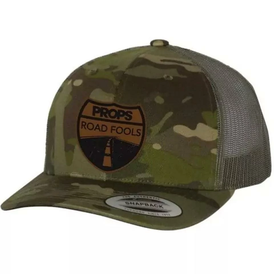 Props Road Fools 6-panel Flexfit Retro Trucker Hat - Multicam Tropic/Green 3 Props Road Fools 6-panel Flexfit Retro Trucker Hat - Multicam Tropic/Green