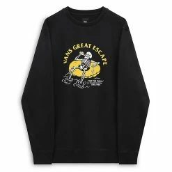 Vans Permanent Vacation Crew Sweatshirt - Black