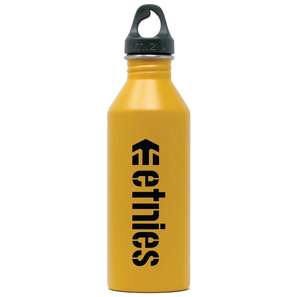 Etnies X Mizu M8 Bottle - Yellow/Black 3 Etnies X Mizu M8 Bottle - Yellow/Black