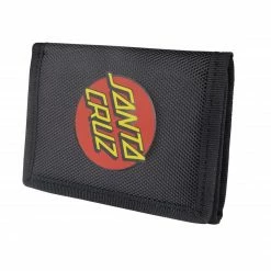 Santa Cruz Classic Dot Wallet - Black