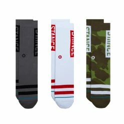 Stance The OG 3 Pack Socks - Camo/ Large