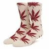 Huf Essentials Plantlife Sock - Red -Bikes sale 38e222e2 9f48 4bd0 9b5b a188d579f852