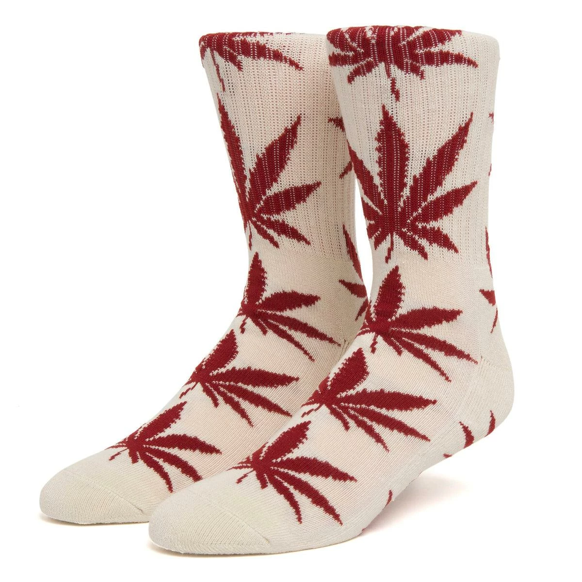 Huf Essentials Plantlife Sock - Red 3 Huf Essentials Plantlife Sock - Red