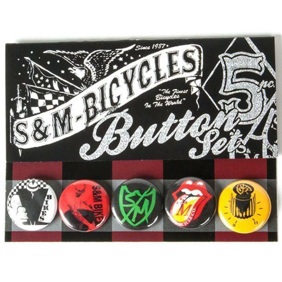 S&M Button Pack 3 S&M Button Pack