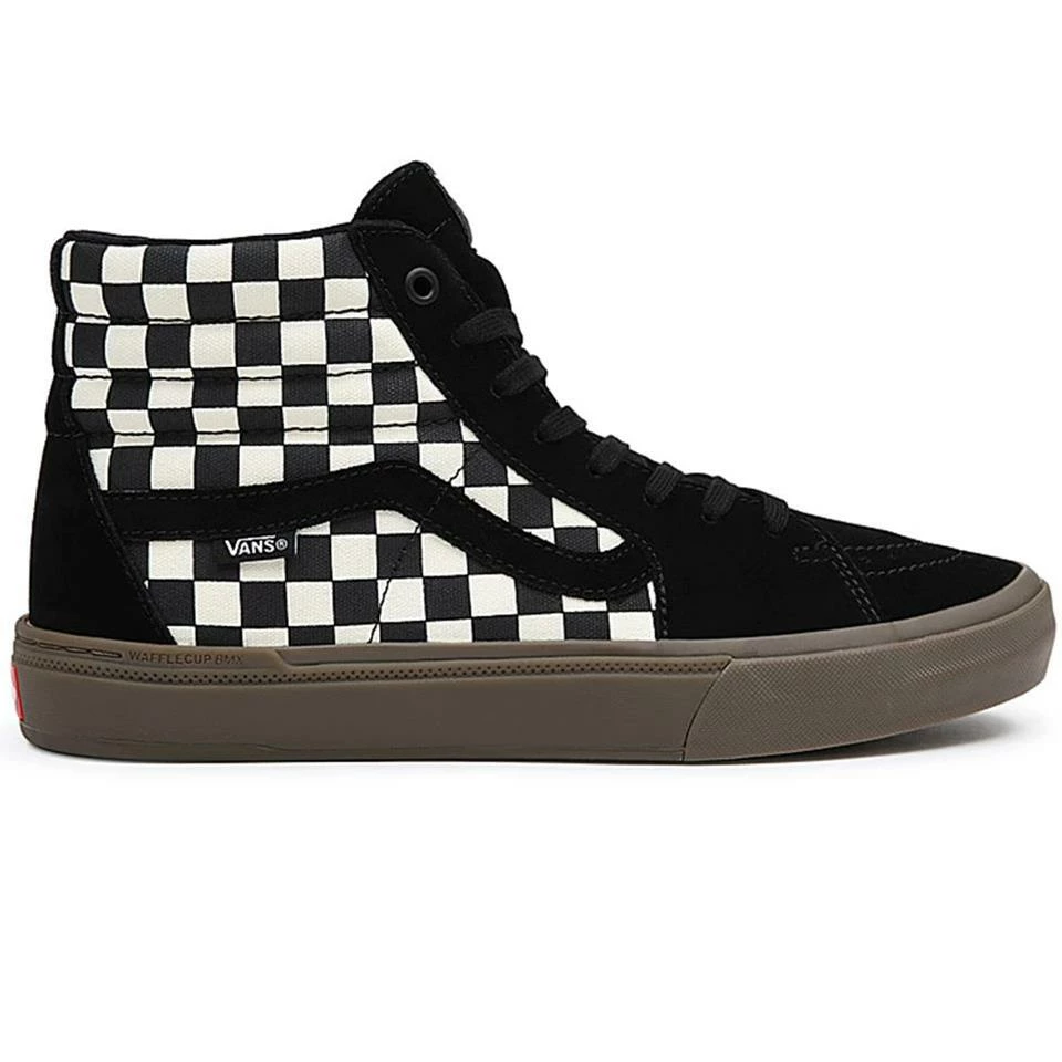 Vans Sk8 Hi BMX - Checkerboard/Black/Gum 3 Vans Sk8 Hi BMX - Checkerboard/Black/Gum