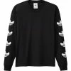 Adidas Shmoofoil Logo Long Sleeve T-Shirt - Black/White