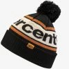 100% Rise Cuff Beanie With Pom Pom - Black/Grey -Bikes sale 45dd60ee efee 4a46 9383 5cea23440640