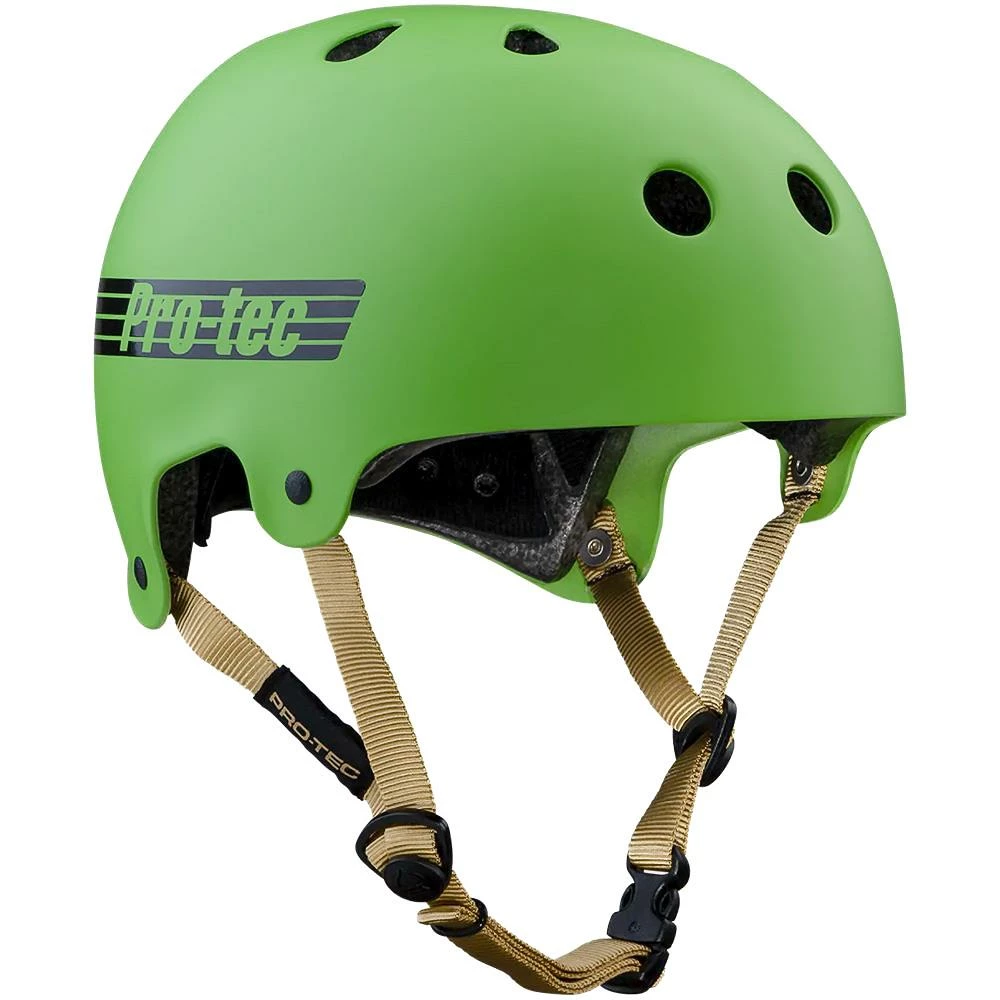 Pro-Tec Old School Helmet - Matte Sea Weed 3 Pro-Tec Old School Helmet - Matte Sea Weed