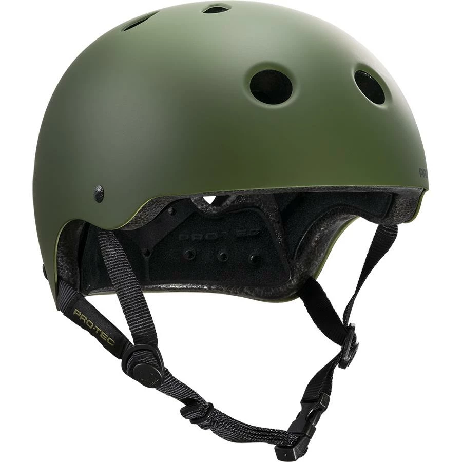 Pro-Tec Classic Helmet - Flat Olive 3 Pro-Tec Classic Helmet - Flat Olive