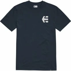 Etnies MTN Label T-Shirt - Navy/Grey