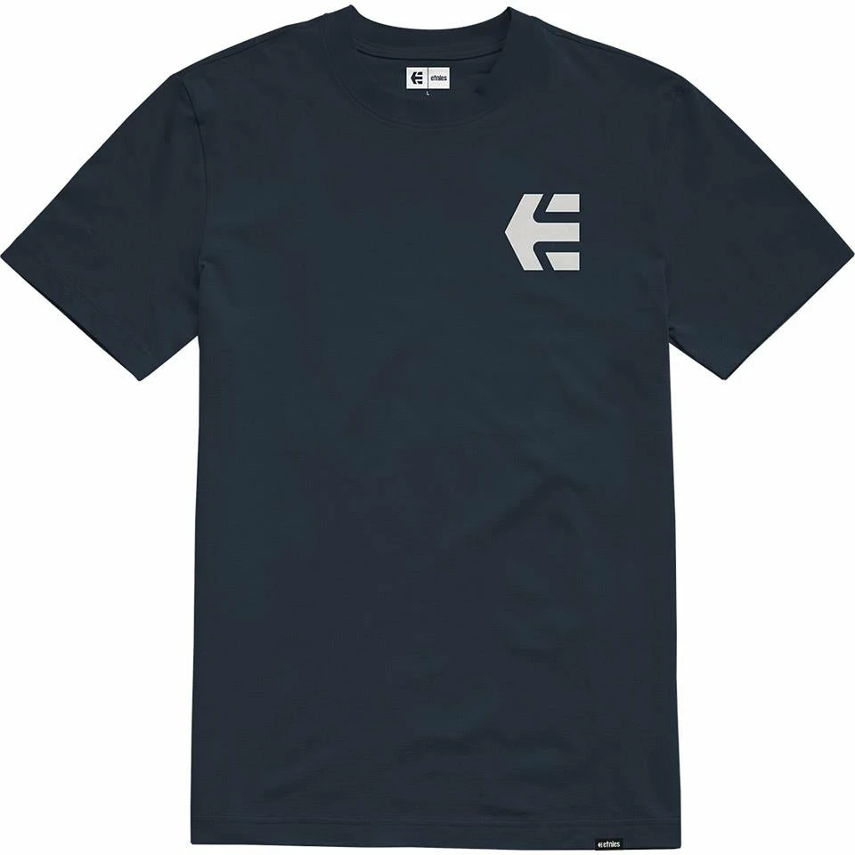 Etnies MTN Label T-Shirt - Navy/Grey 3 Etnies MTN Label T-Shirt - Navy/Grey