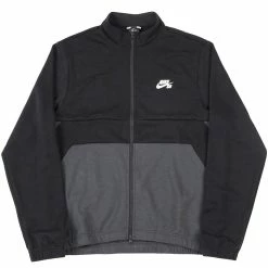 Nike SB Dri-Fit Men's Skate Track Jacket - Black/Anthracite/White