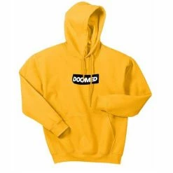 Doomed Sticky Hoodie - Yellow