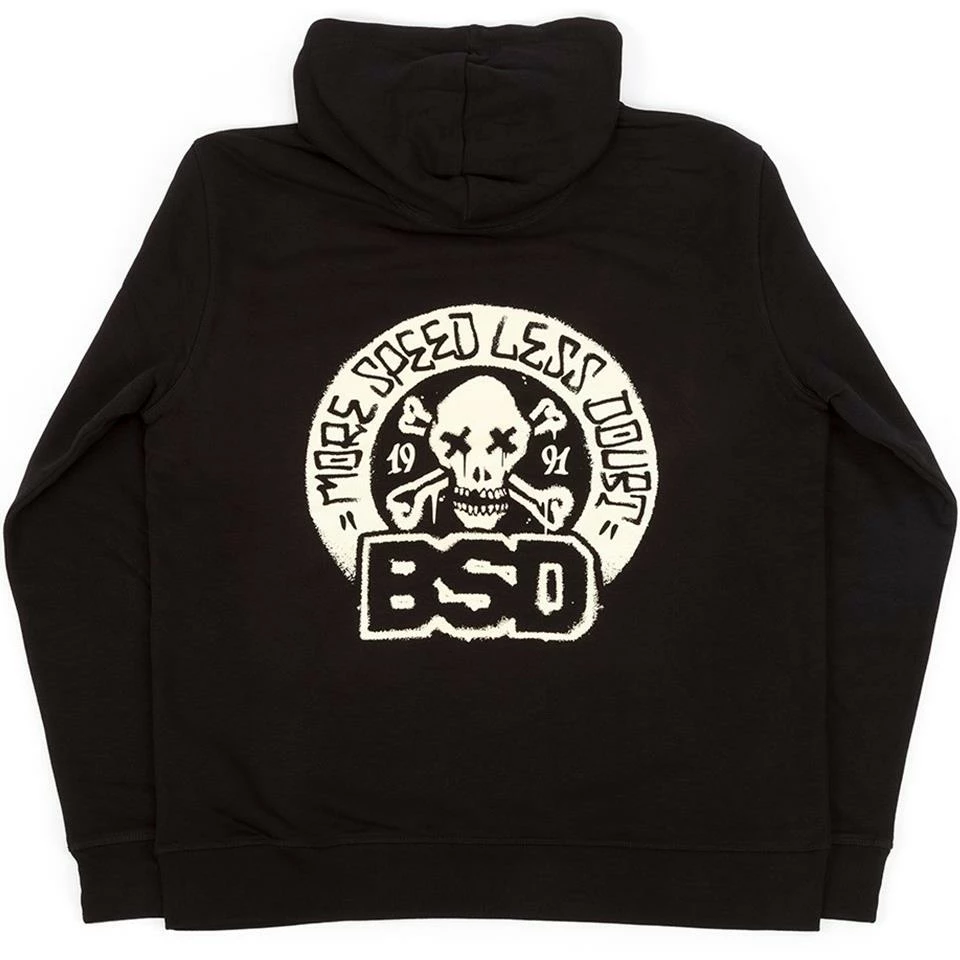 BSD More Speed Pullover Hoodie - Black 4 BSD More Speed Pullover Hoodie - Black - Image 2