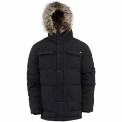 Dickies Manitou Quilted Parker Jacket - Black