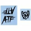 S&M ATF Frame Decal Sticker Set - Black -Bikes sale 51e2d7a9 daff 437f 936b 51c867942907