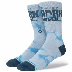 Stance Shark Week Socks - Blue/ Large