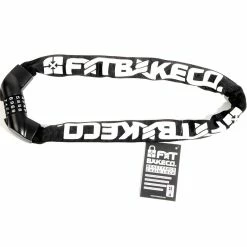 Fit Resettable Chain Lock - Black