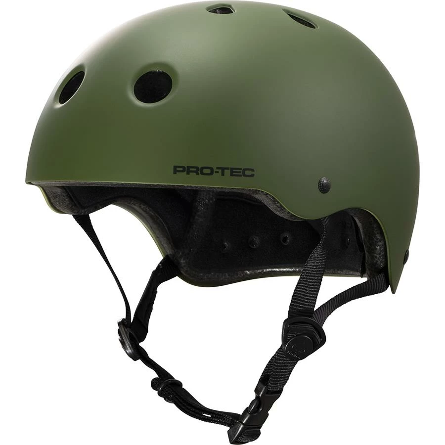Pro-Tec Classic Helmet - Flat Olive 5 Pro-Tec Classic Helmet - Flat Olive - Image 3