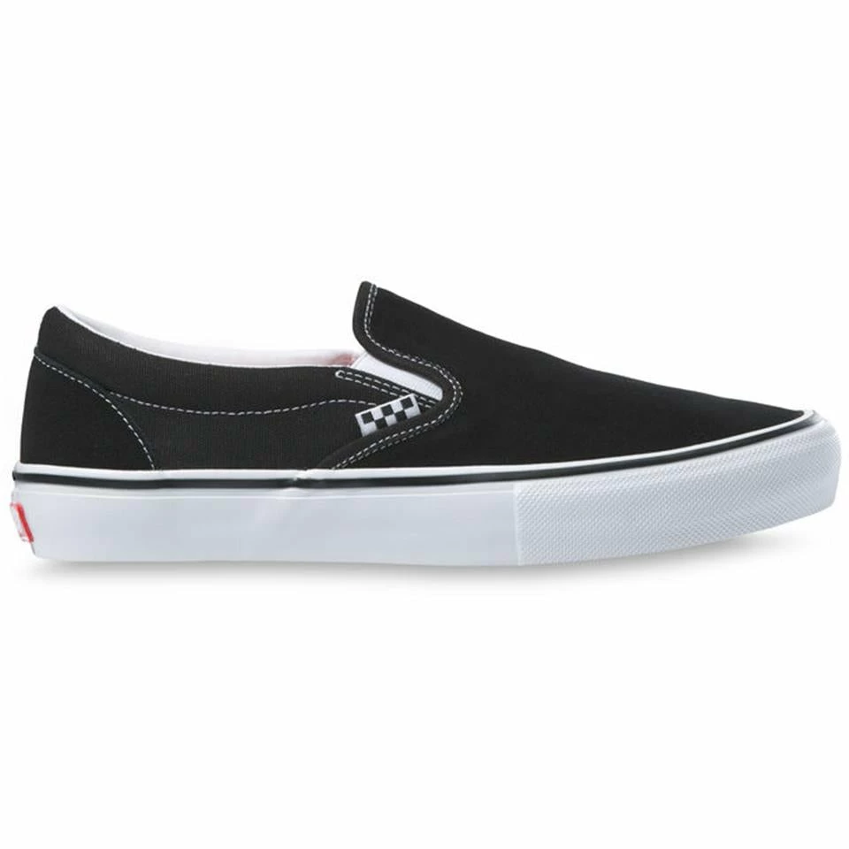 Vans Skate Slip On - Black/White 3 Vans Skate Slip On - Black/White