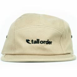 Tall Order Logo Camper Cap - Tan
