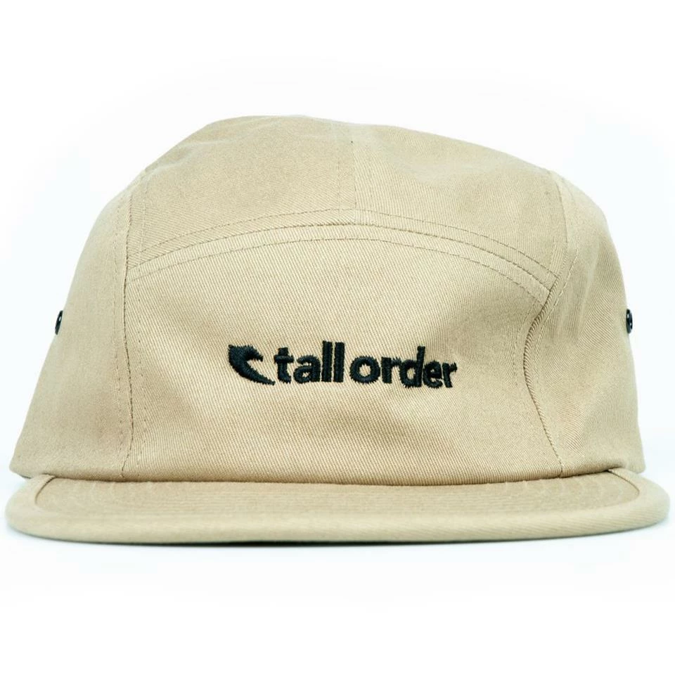 Tall Order Logo Camper Cap - Tan 3 Tall Order Logo Camper Cap - Tan