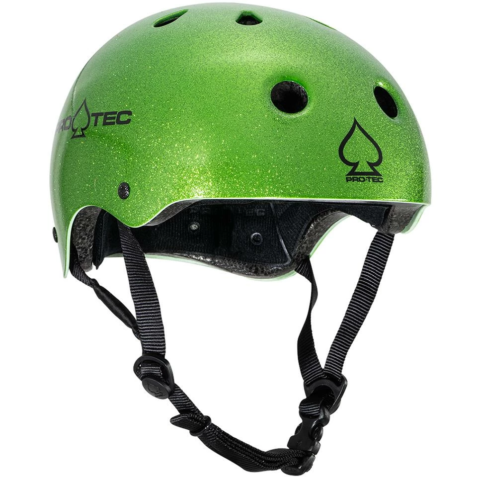 Pro-Tec Classic Certified Helmet - Candy Green Flake 3 Pro-Tec Classic Certified Helmet - Candy Green Flake