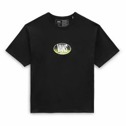 Vans Off The Wall Gradient Loose Sleeve T-Shirt - Black