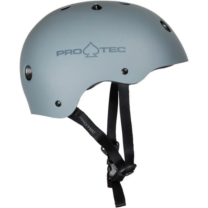 Pro-Tec Classic Helmet - Matte Grey 5 Pro-Tec Classic Helmet - Matte Grey - Image 3