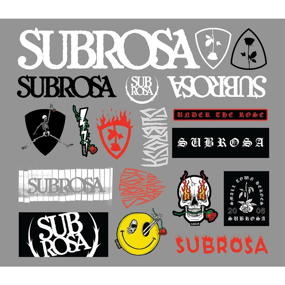 Subrosa 2020 Sticker Pack 3 Subrosa 2020 Sticker Pack