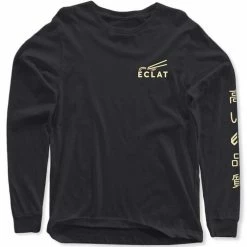 Eclat Soup Long Sleeve T-Shirt - Black/Yellow