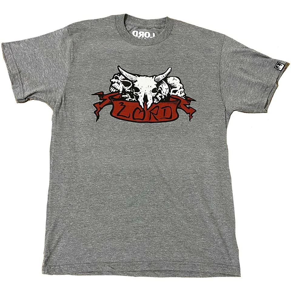 Lord Fids Skull T-Shirt - Grey 3 Lord Fids Skull T-Shirt - Grey