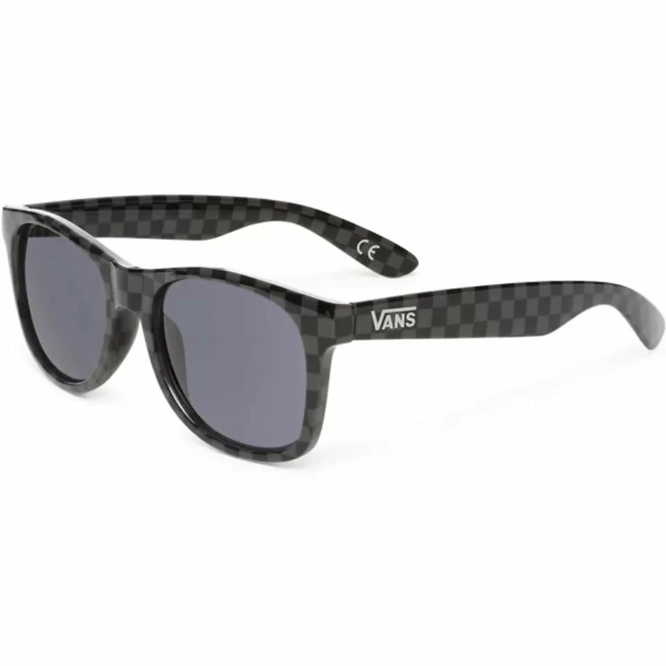 Vans Spicoli 4 Sunglasses - Black/Charcoal Checkerboard 4 Vans Spicoli 4 Sunglasses - Black/Charcoal Checkerboard - Image 2