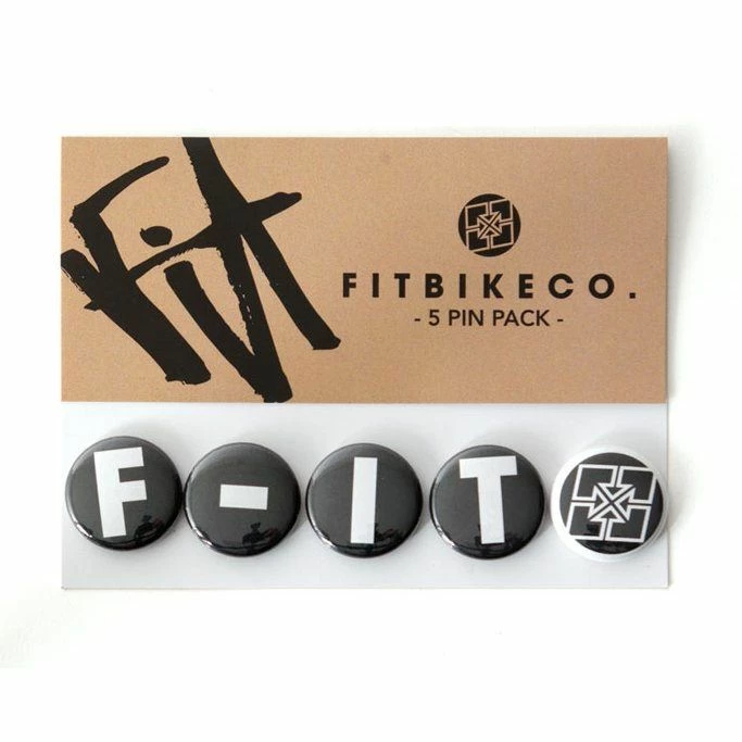 Fit Button Badge Pack 3 Fit Button Badge Pack