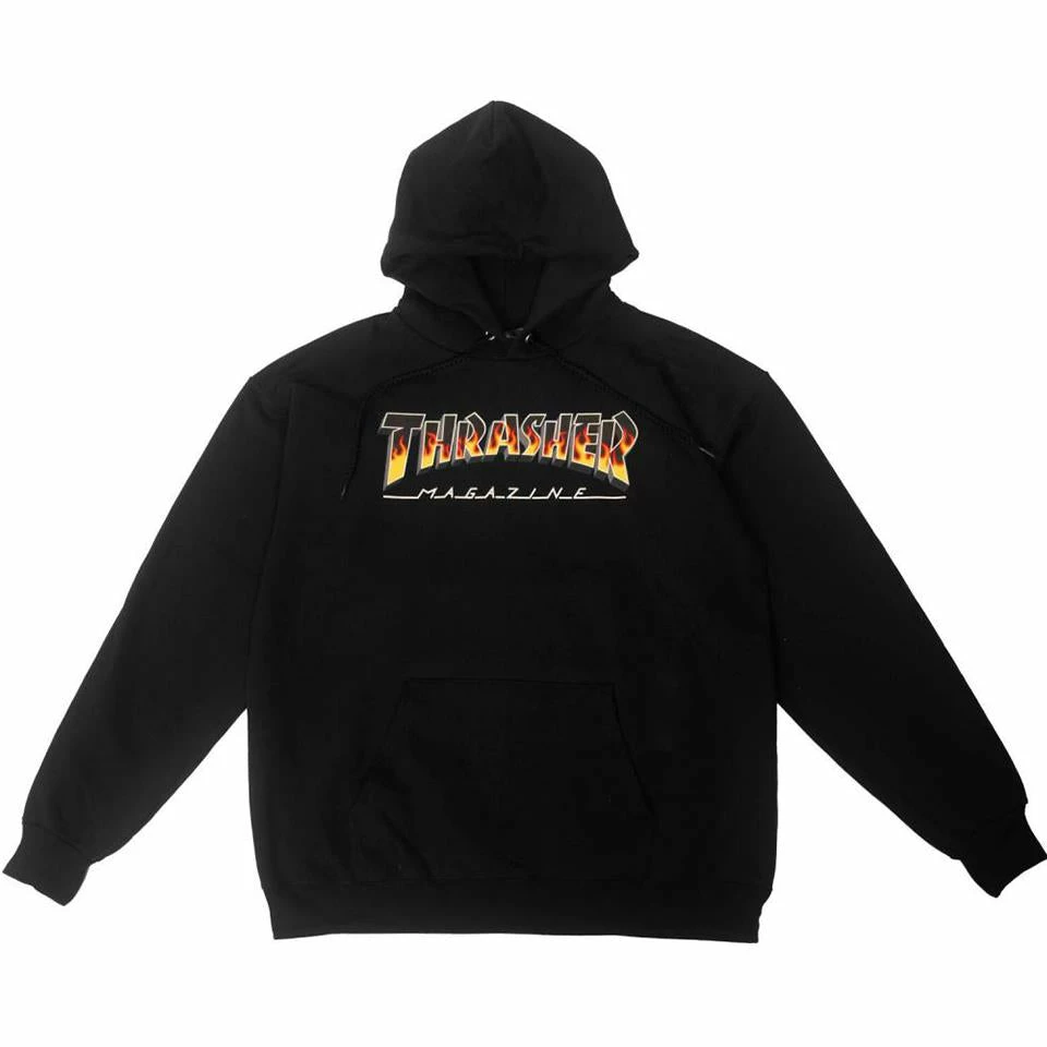 Thrasher BBQ Redux Hoody - Black 3 Thrasher BBQ Redux Hoody - Black