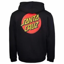 Santa Cruz Classic Dot Zip Hoodie - Black -Bikes sale 867ac80d a595 408f 8286 008f481bbfe8