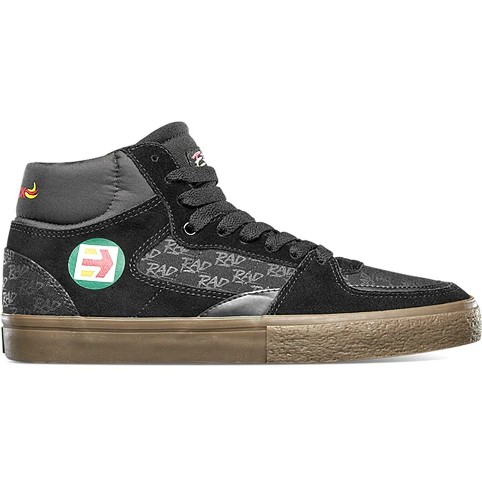 Etnies Screw Vulc Mid X Rad - Black/Gum 3 Etnies Screw Vulc Mid X Rad - Black/Gum
