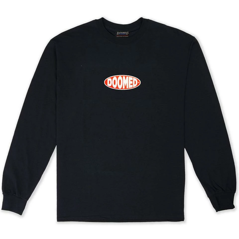 Doomed Bulge Long Sleeve T-Shirt - Black 3 Doomed Bulge Long Sleeve T-Shirt - Black
