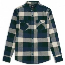 Vans Box Flannel Shirt - Dress Blues/Scarab