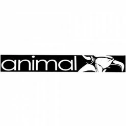 Animal 25in Street Sticker - Black